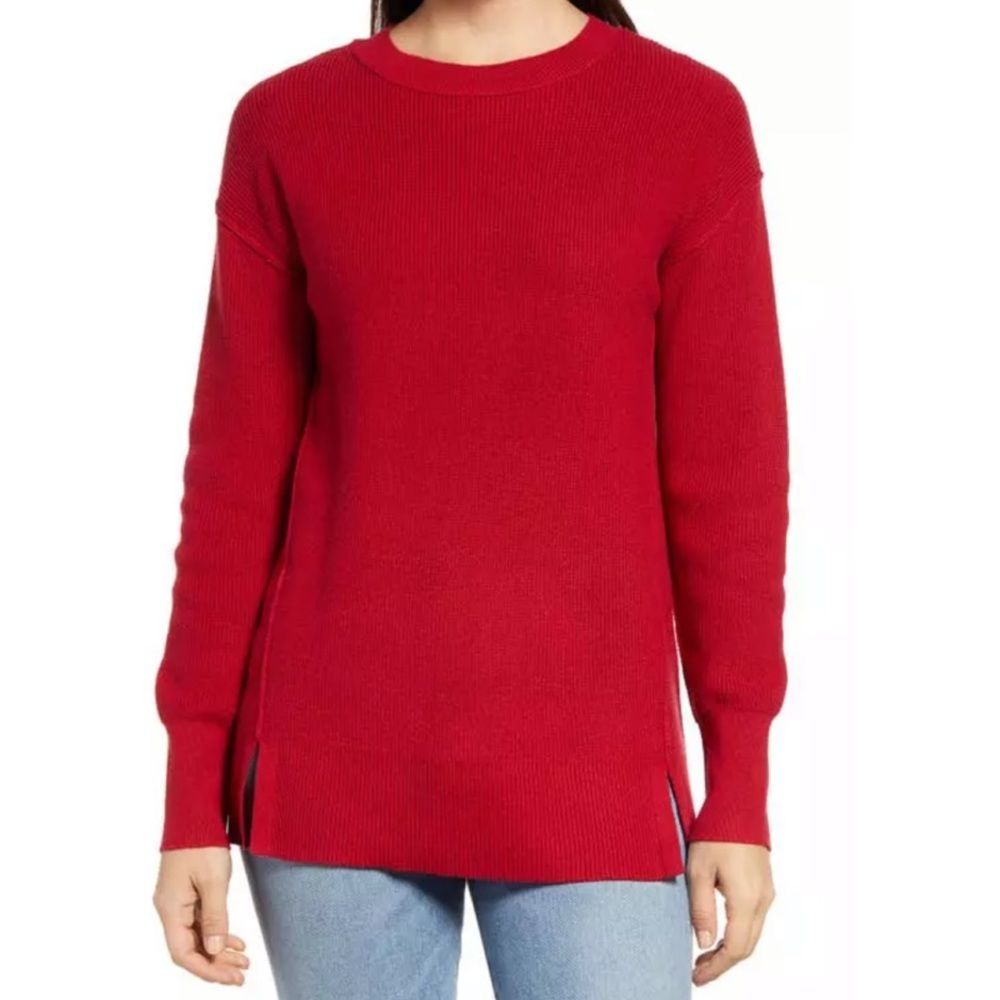 Caslon Women’s Red Pullover Sweater